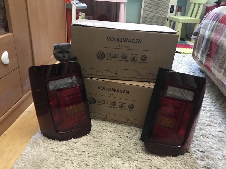 Тизер, ліхтарі Caddy 4 gen AllTrack 1