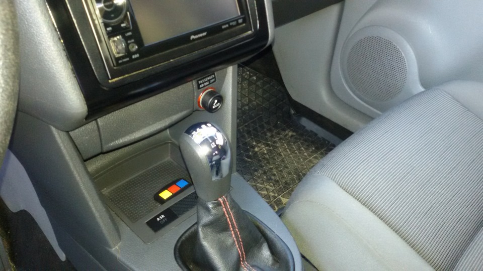 Встановив ручку КПП від Skoda 4