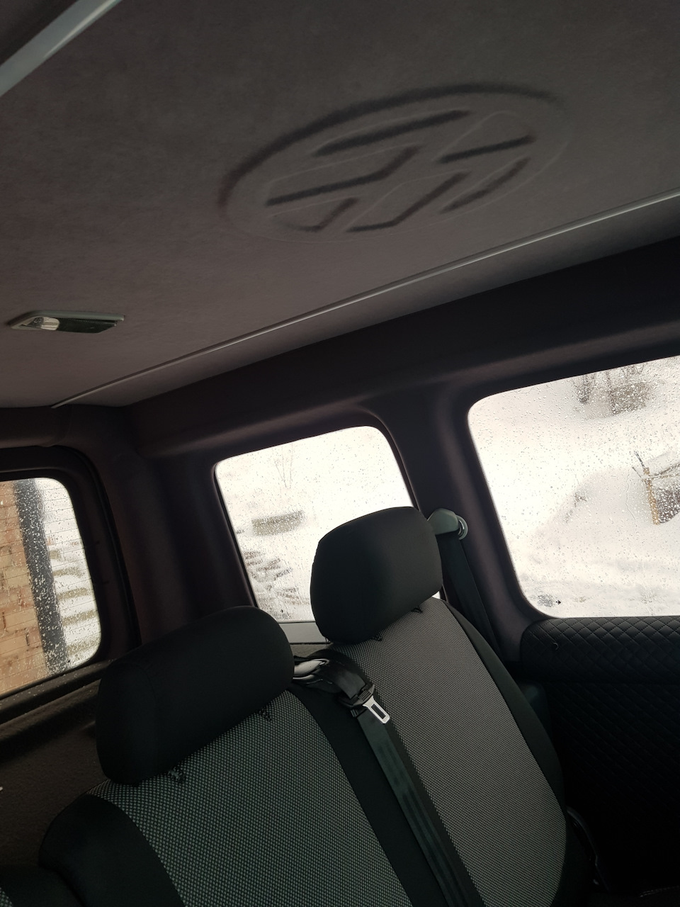 Пошиття салону caddy. Лухарі стайл 1