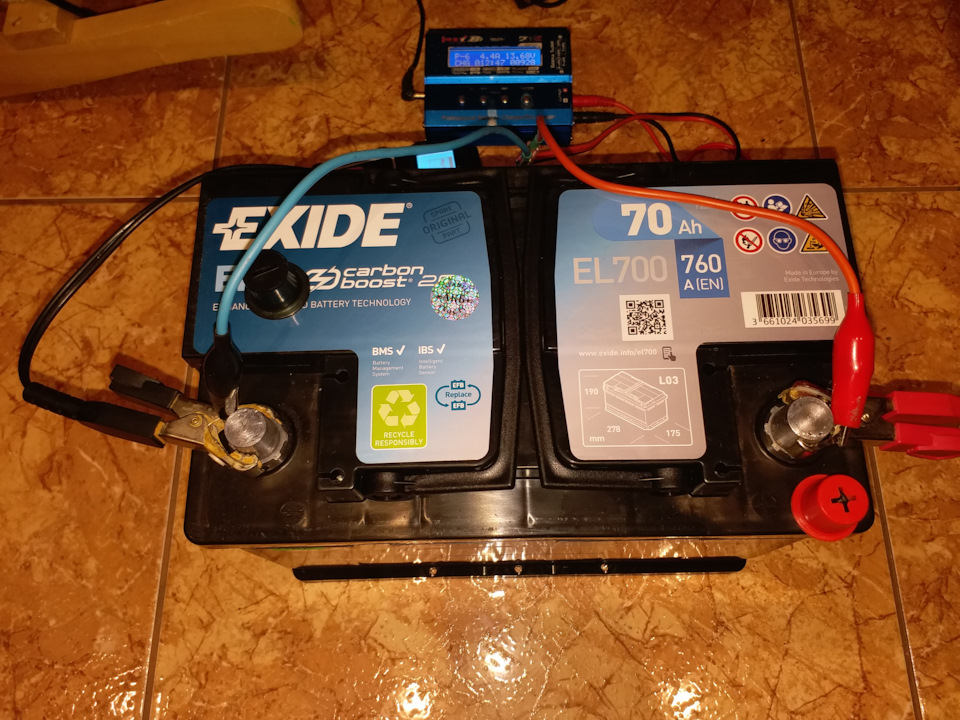 Акумулятор Exide el700 1