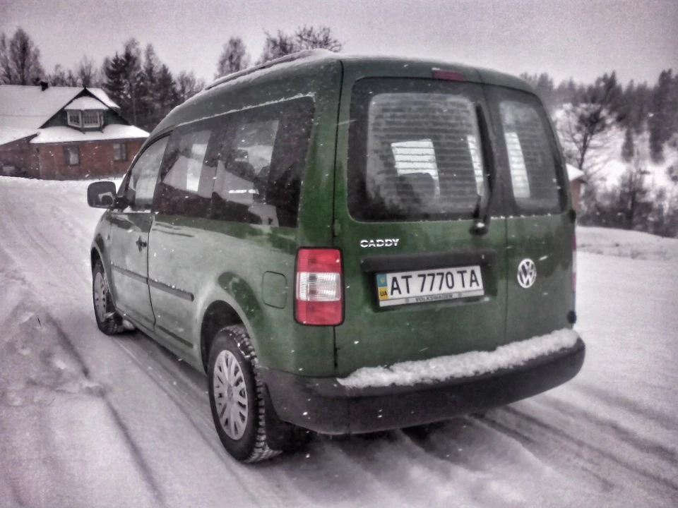 Caddy Winter Foto