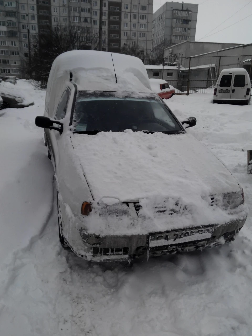 А цієї зими у нас посніжило.