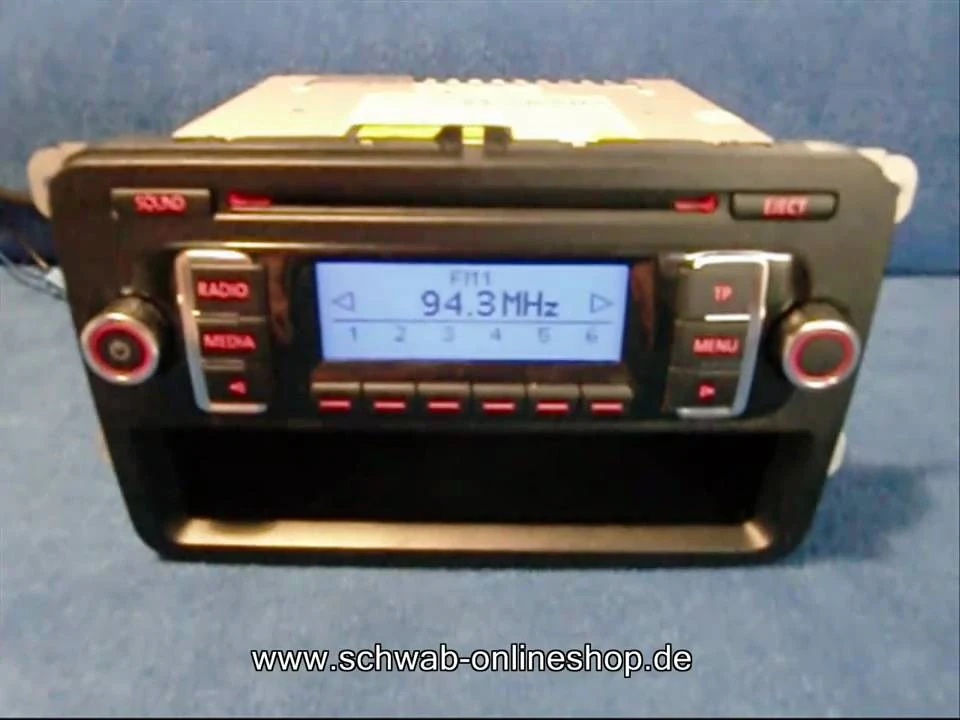 Disc error service ? RCD 210 VW CADDY