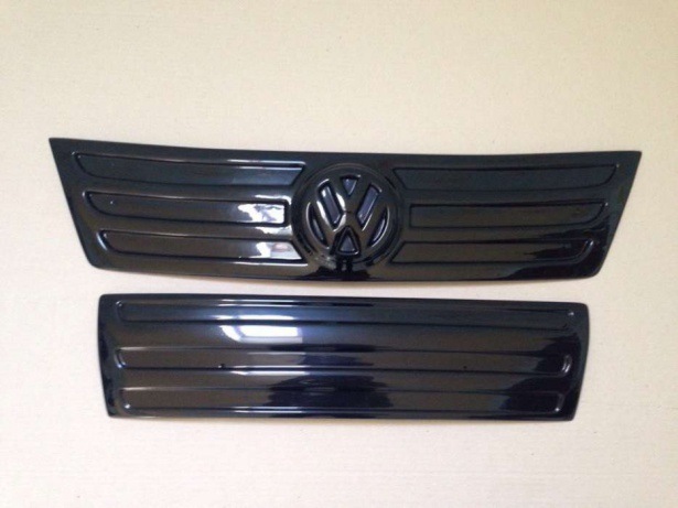 Зимова накладка, заглушка, захист на решітку VW Caddy, кадді 1