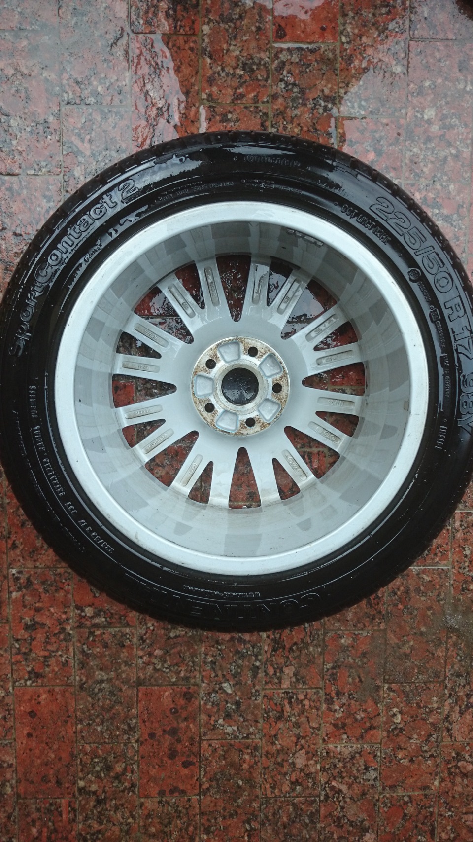 Диски Audi s-line ronal r17 5x112 vw skoda + 2 комплекти літніх шин 5