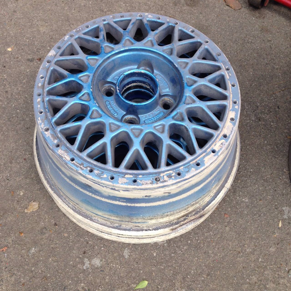 Реставрація та фарбування BBS RM 15 4