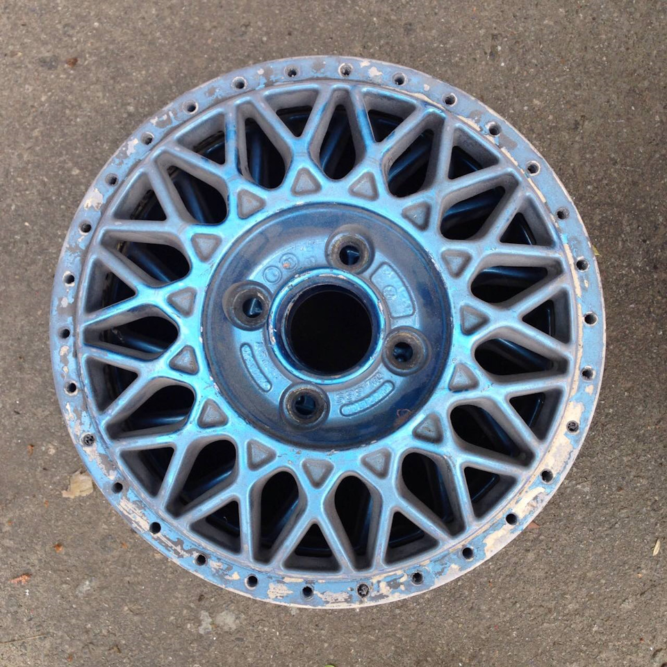 Реставрація та фарбування BBS RM 15 3