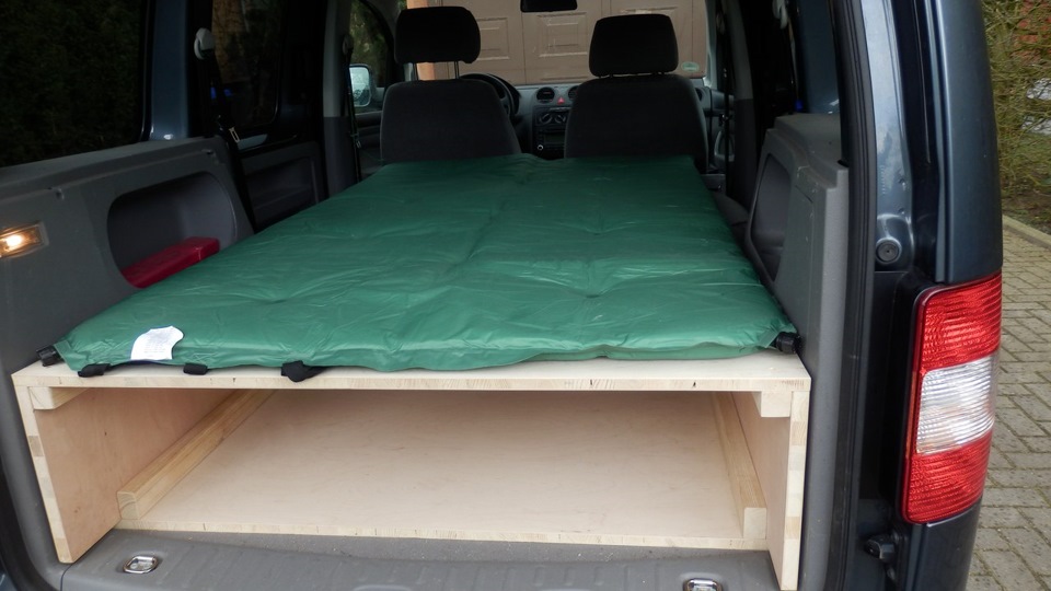 #12 — Саморобне складне ліжко для VW Caddy 3