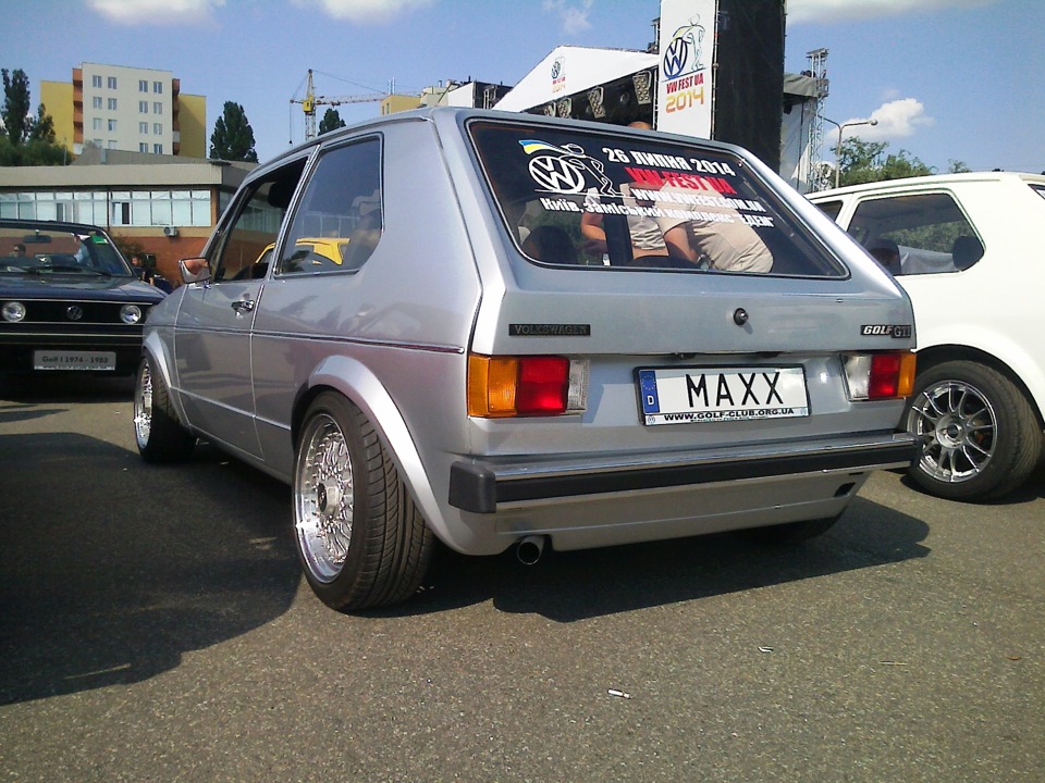 #20 - Caddy on BBS VW FEST 2014 UA 1