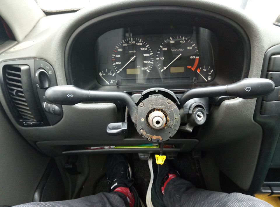 Руль VW Lupo/Polo 6n2 в Caddy 9k 4