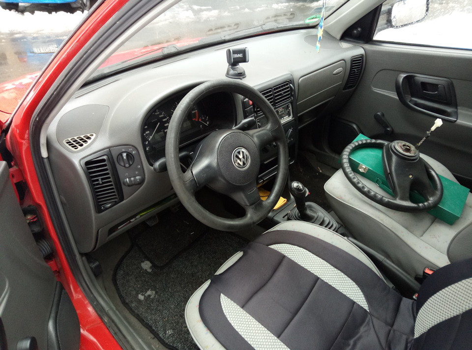 Руль VW Lupo/Polo 6n2 в Caddy 9k 3