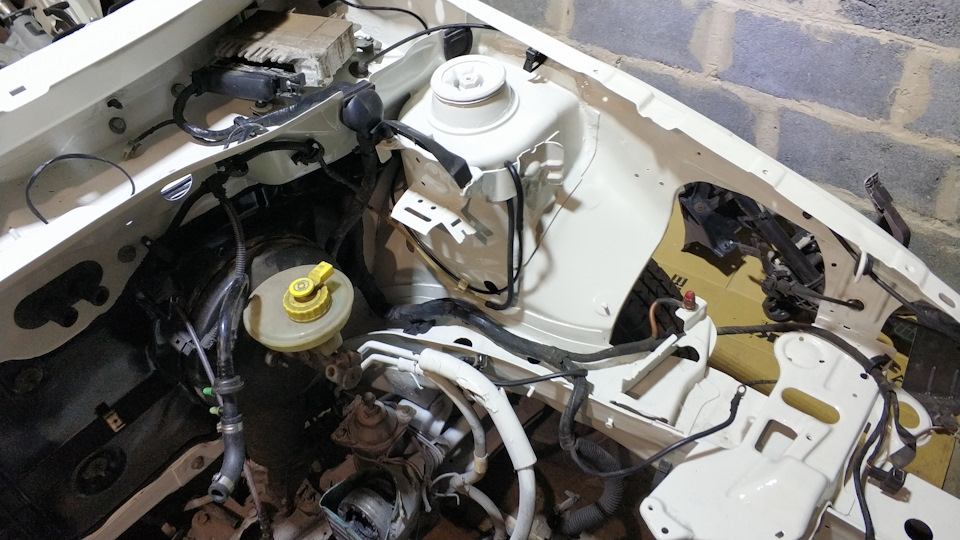 Складання. ч7. Wiring. Heater. Steering column 5