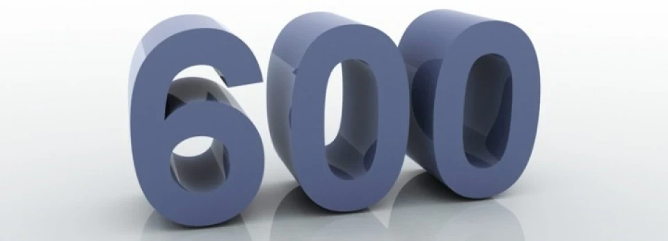 600 передплатників!