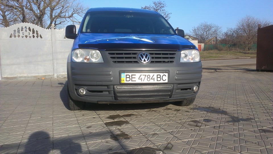 Утеплювач радіатора Volkswagen Caddy 2004 - 2010 (Намордник)2 частина 4