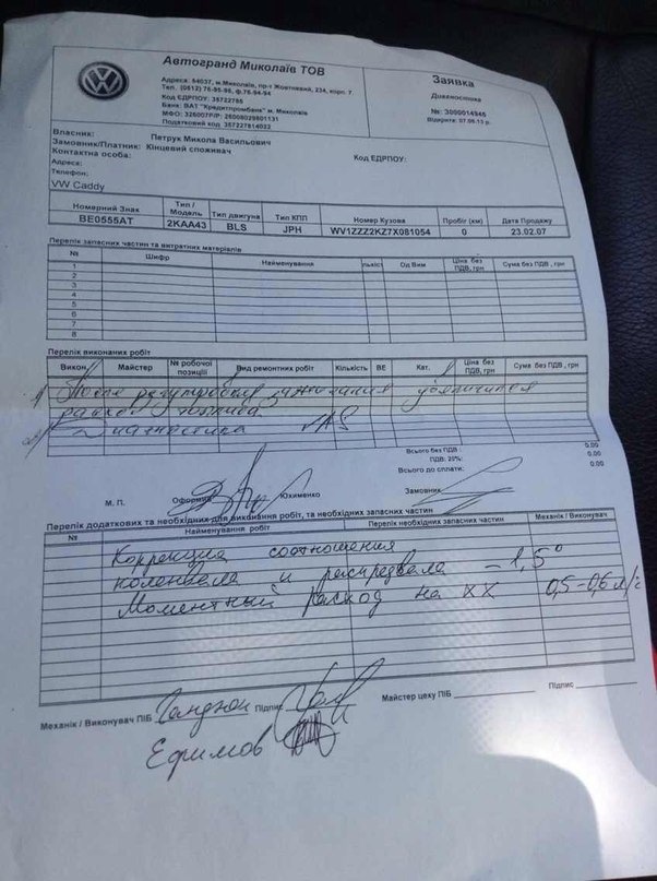 Візит на сервіс 3
