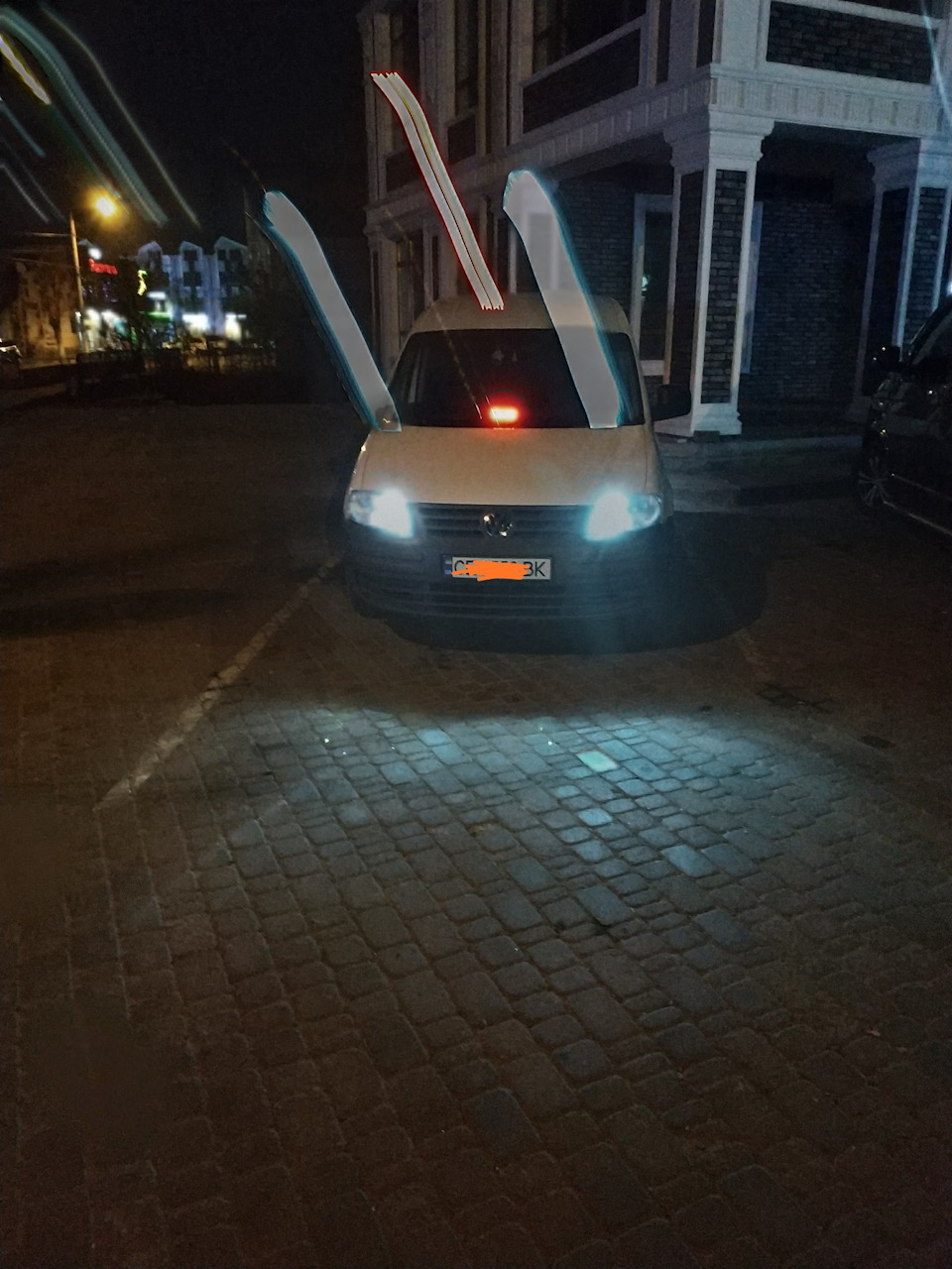 Замінив led на габарити 3