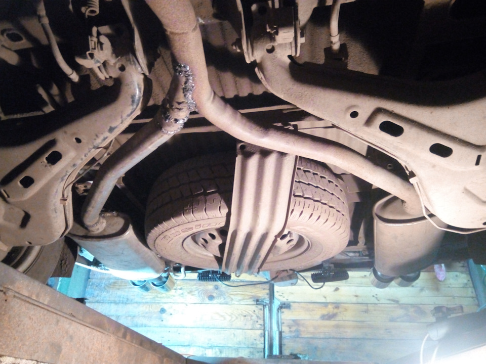 Подвійний вихлоп VOLKSWAGEN Т4 2