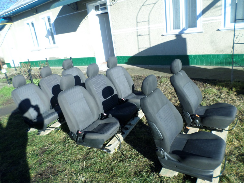 Продам сідушки автокрісла для т4, т5, Спрінтер, віто, форд… 1