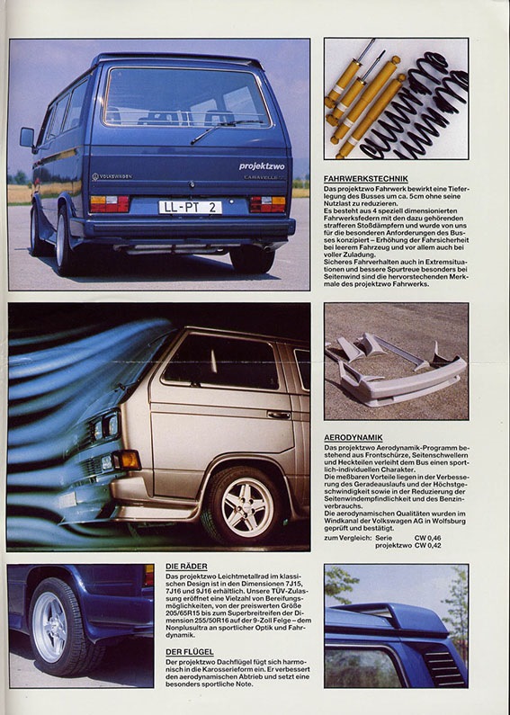 Тюнінг VW T3 від Projektzwo оригінальний каталог 4