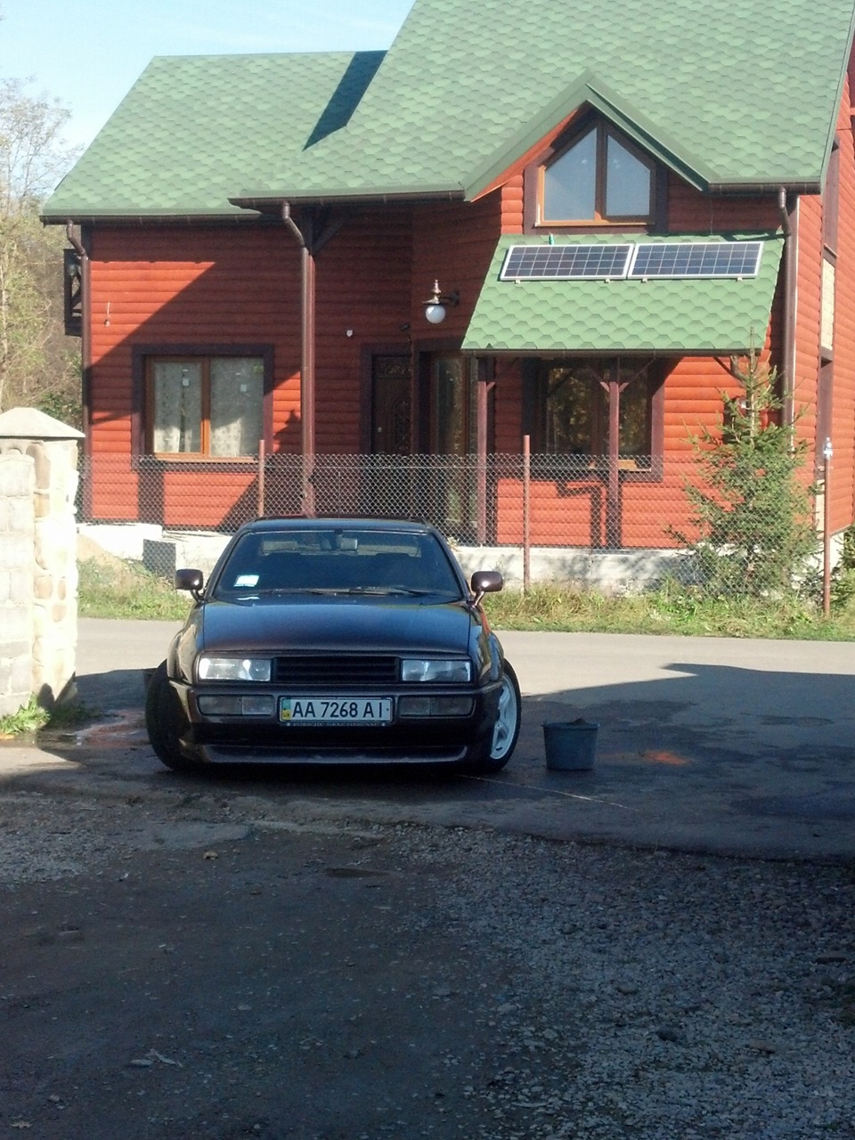 Фарбування переднього бампера.тепер уже губка присутня:-) 2