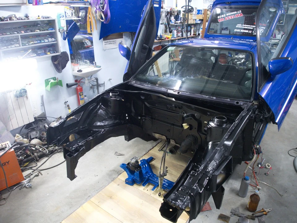 CORRADO ANGEL VW в деталях. Частина 6 - КУЗІВ збірка АНГЕЛА починається ...