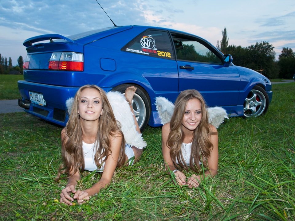 У VW CORRADO - ANGEL VW З'ЯВИЛИСЯ АНГЕЛОЧКИ - ЗБЕРІГАЧІ ! 5