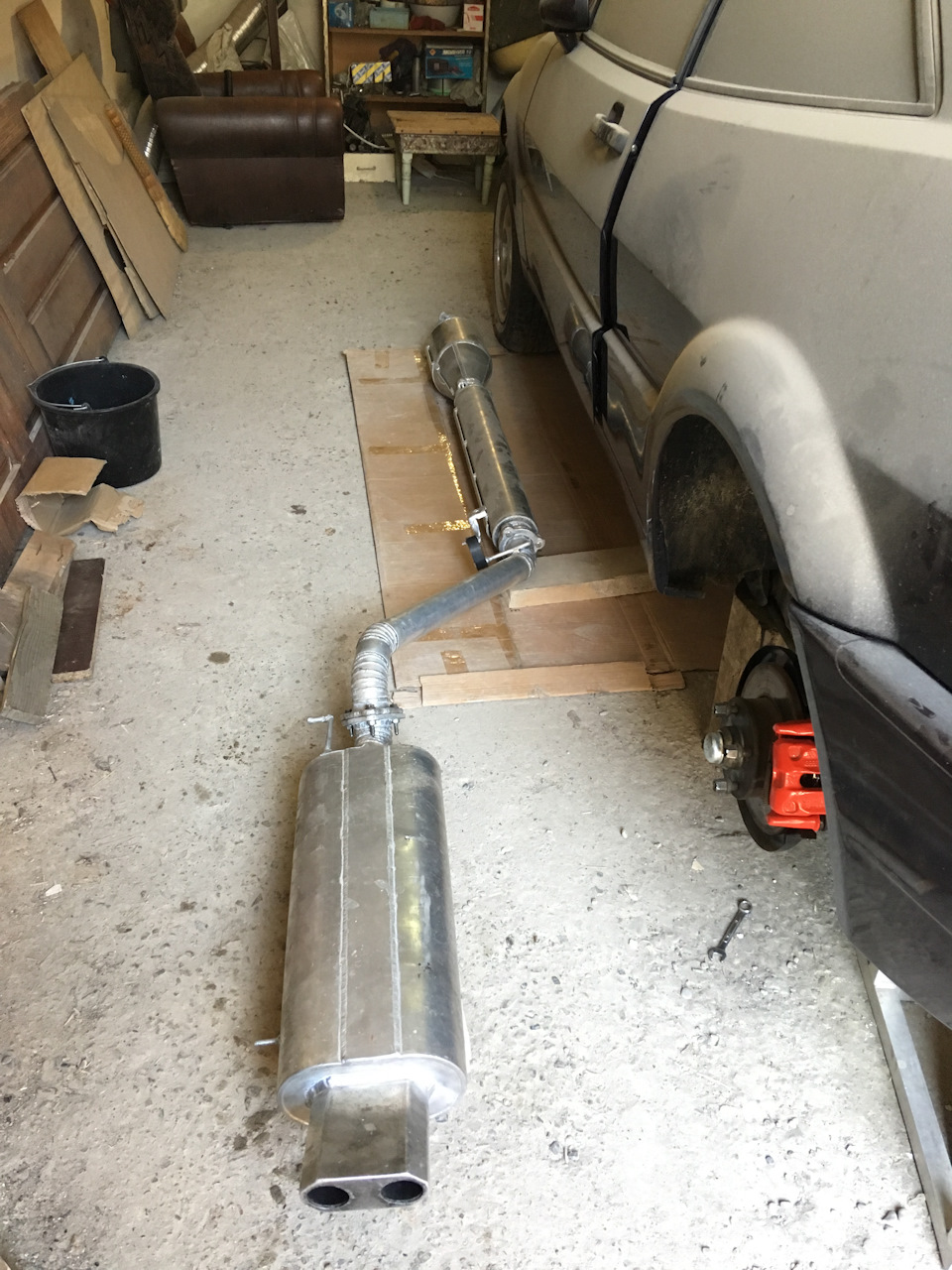 Вихлопний тракт з люмінем Downpipe 5