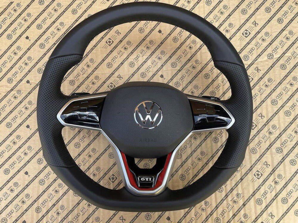 Интерьер Pt.1 Руль Golf 8 GTI MQB на платформу PQ 3