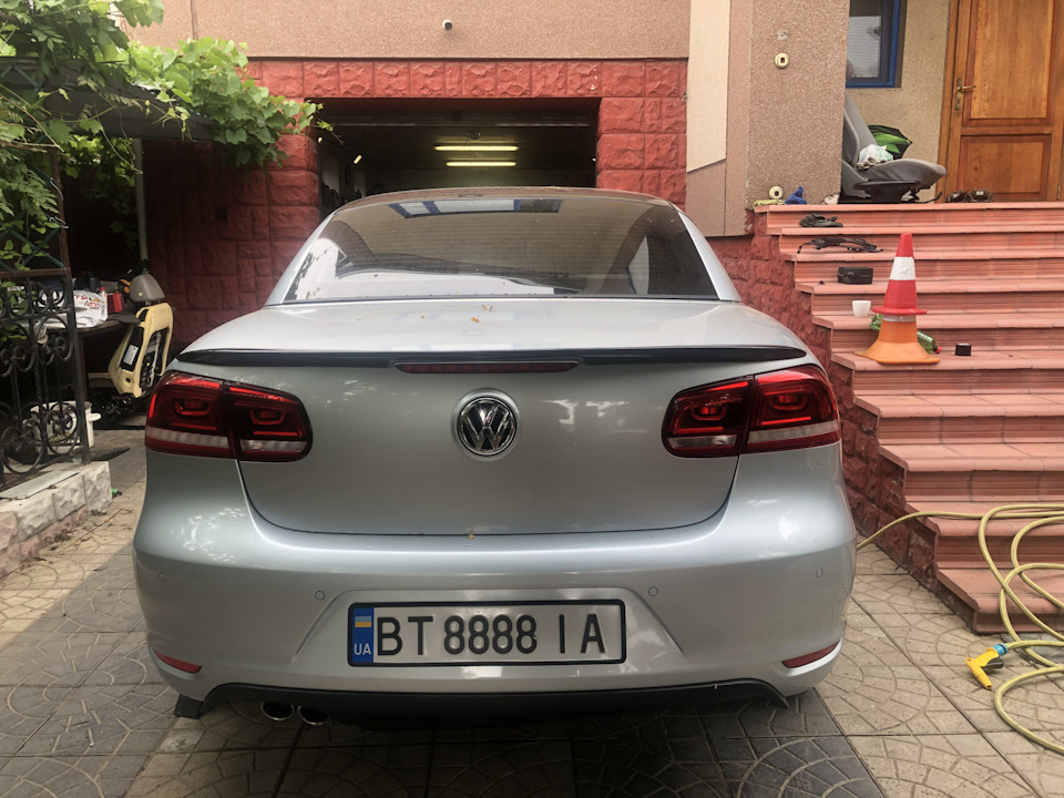 Спойлер VW Eos 4