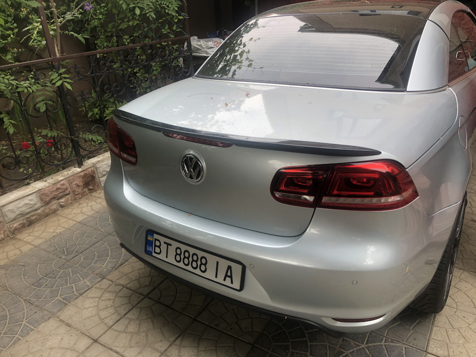 Спойлер VW Eos 3