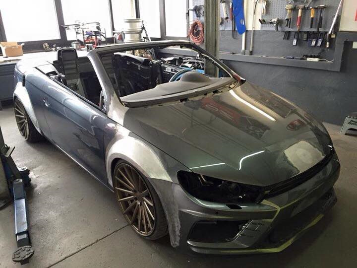 VW eos -> Scirocco front facelift ч2 Теорія 5
