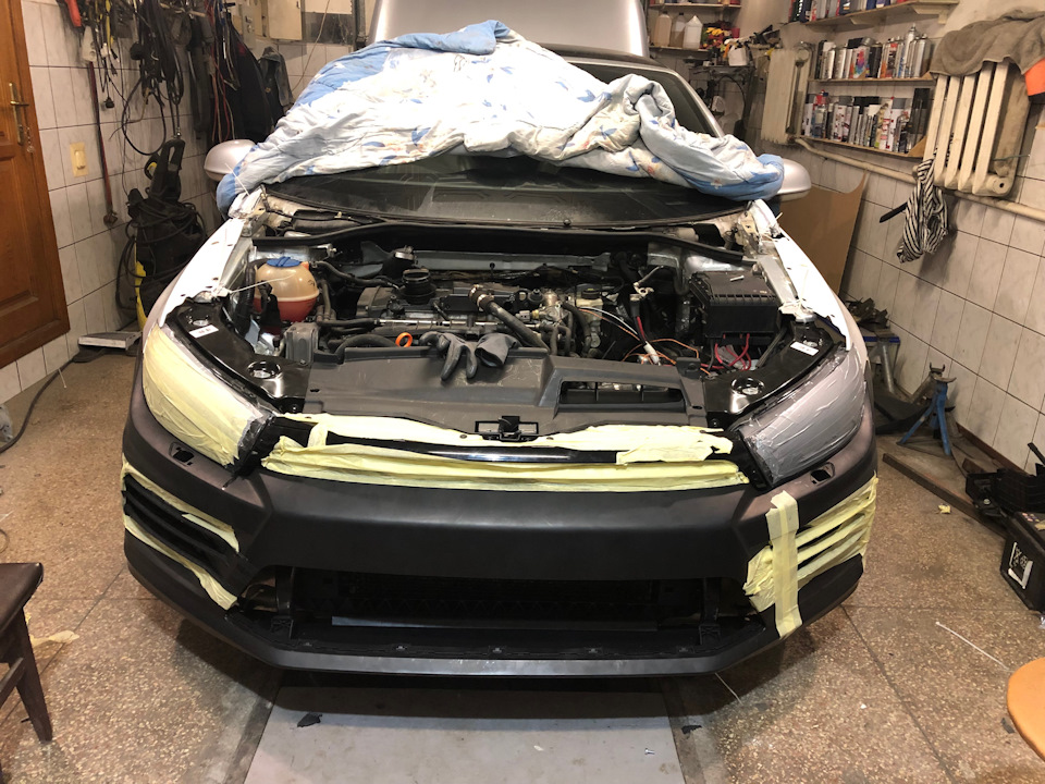 VW eos -> Scirocco front facelift ч3 Від теорії до справи 4
