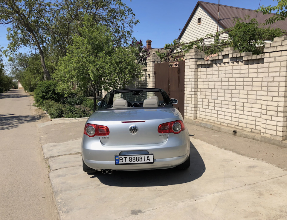 VW eos -> Scirocco front facelift ч4 Результат 3