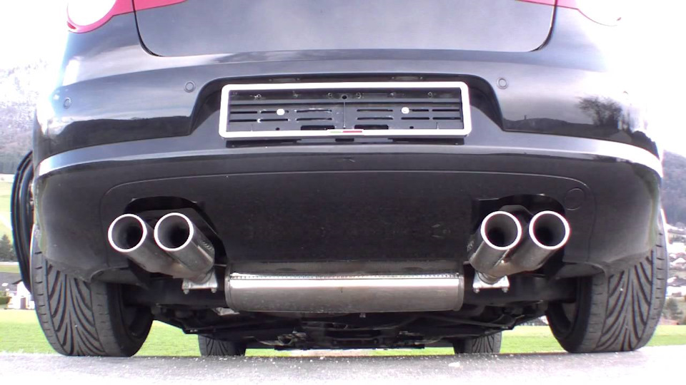 VW Eos Вихлоп (майже R32) 4