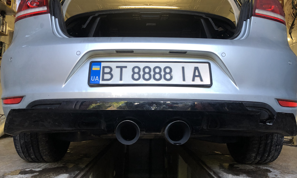 VW Eos Вихлоп (майже R32) ч2 1