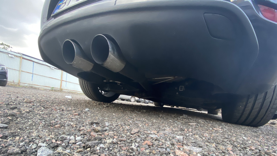 VW Eos Вихлоп (майже R32) ч3 5