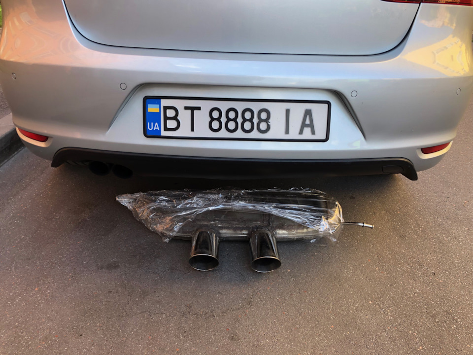 VW Eos Вихлоп (майже R32) ч3 1