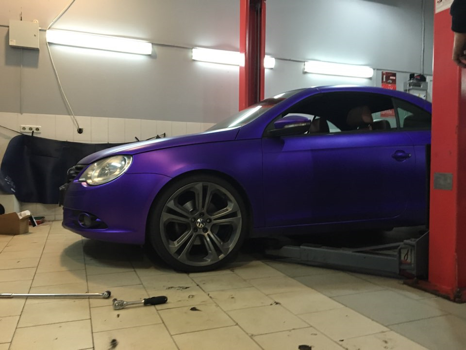 Fitting new wheels 1
