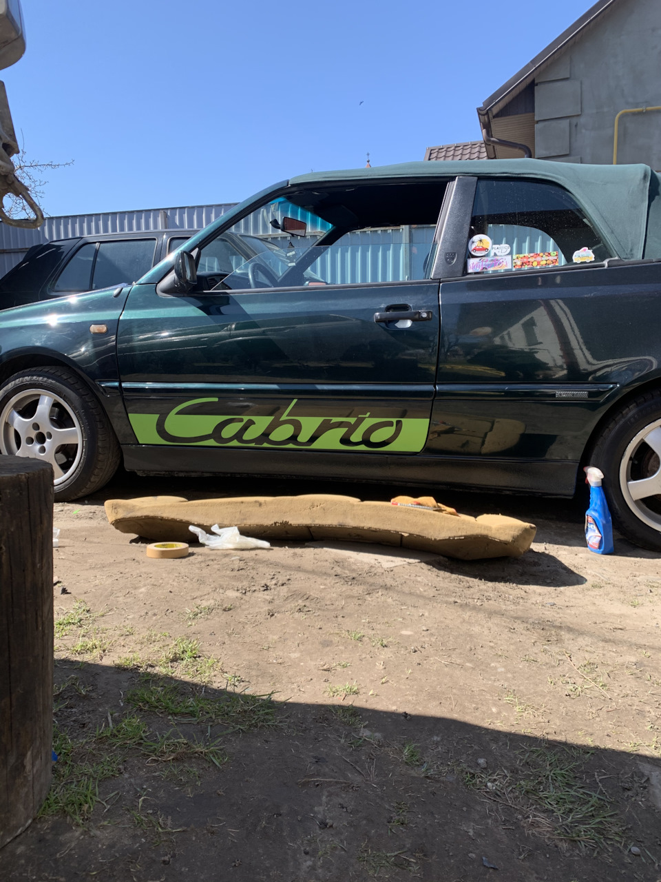Наклейки Cabrio 4