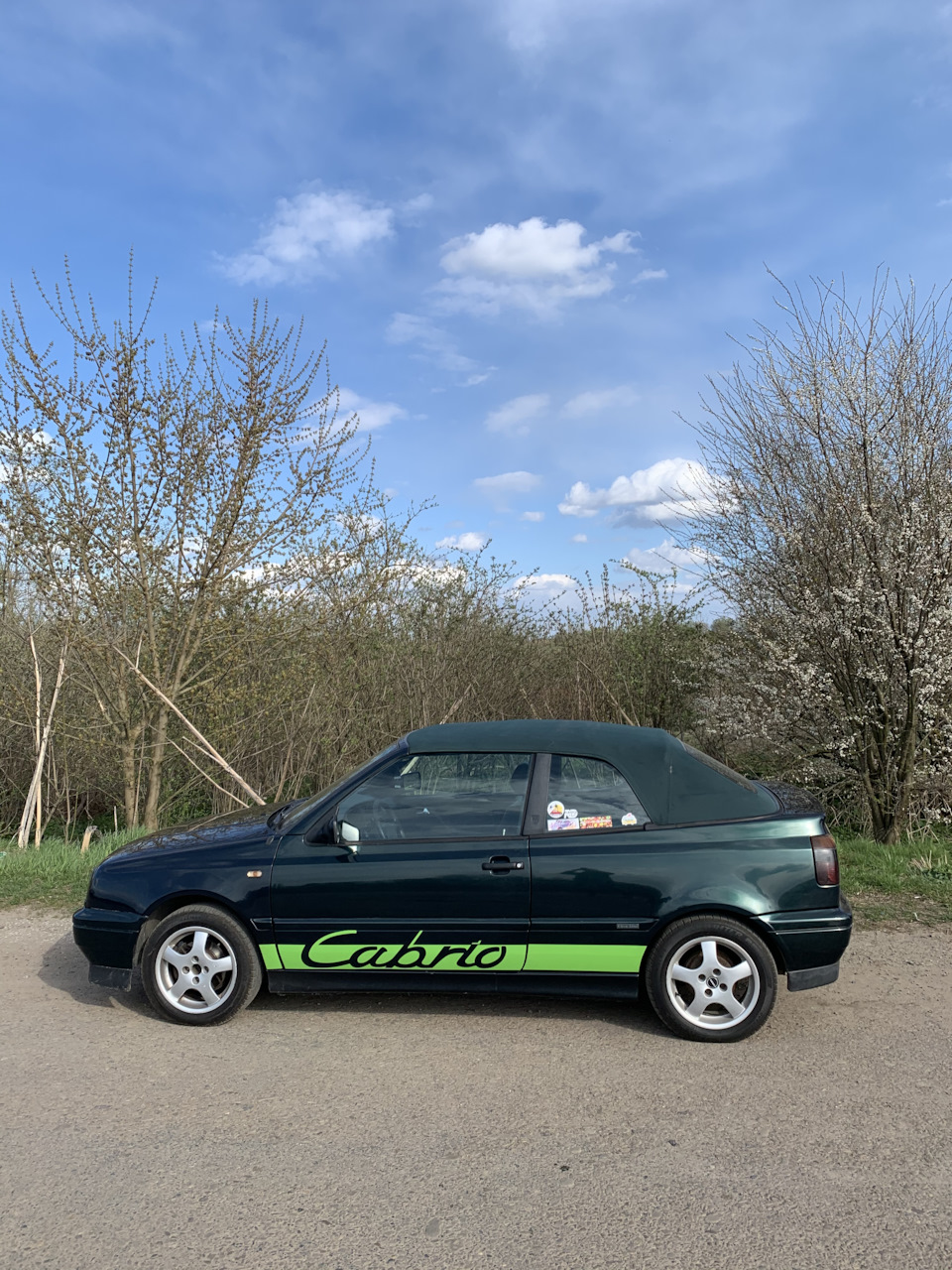 Наклейки Cabrio 3