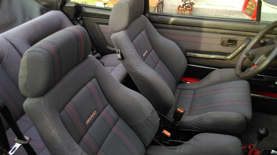 Yes! Оригінальний салон Recaro Golf mk1 Cabrio! 3
