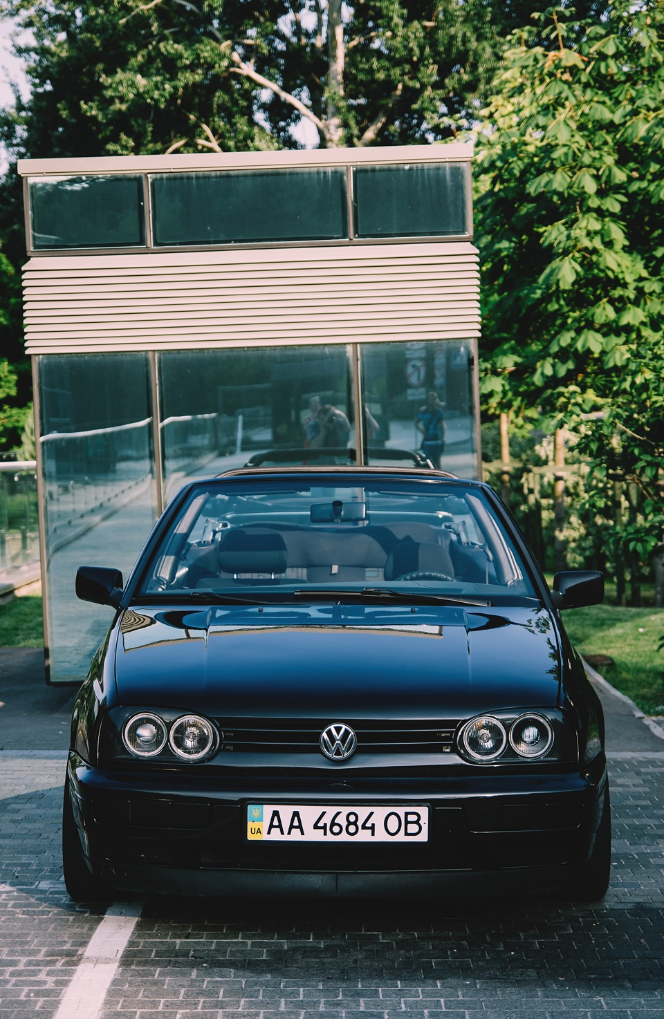 Губа GTI на mk3 1