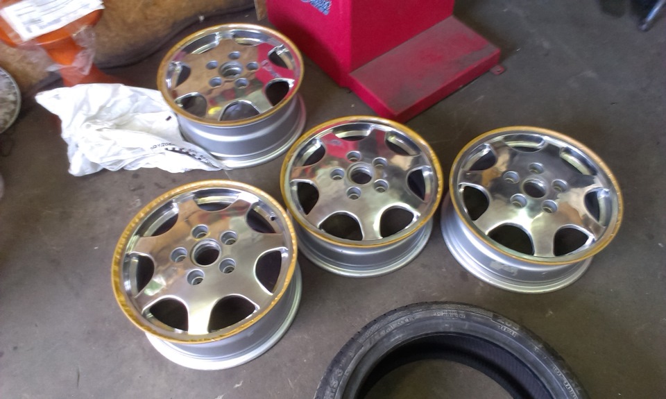 Поліровка Porsche D90 і нарешті вони на машині)) 2