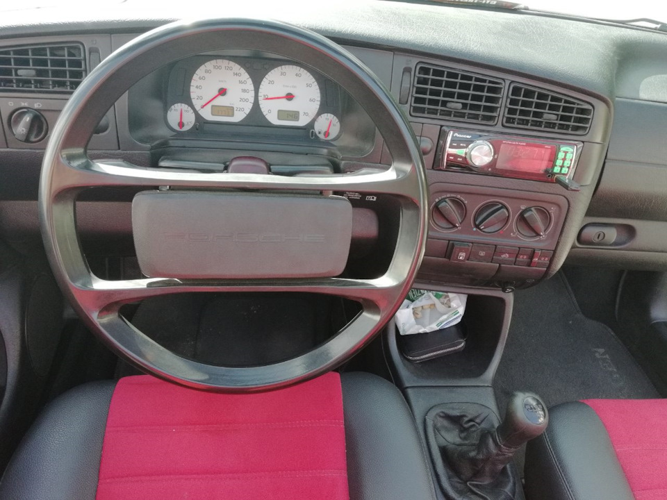 Руль Porsche на MK3 ) 2