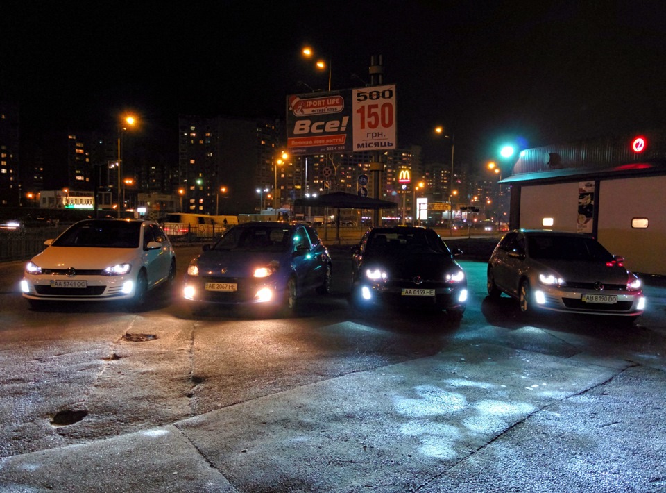 Перша зустріч GTI MK7 Київ 1