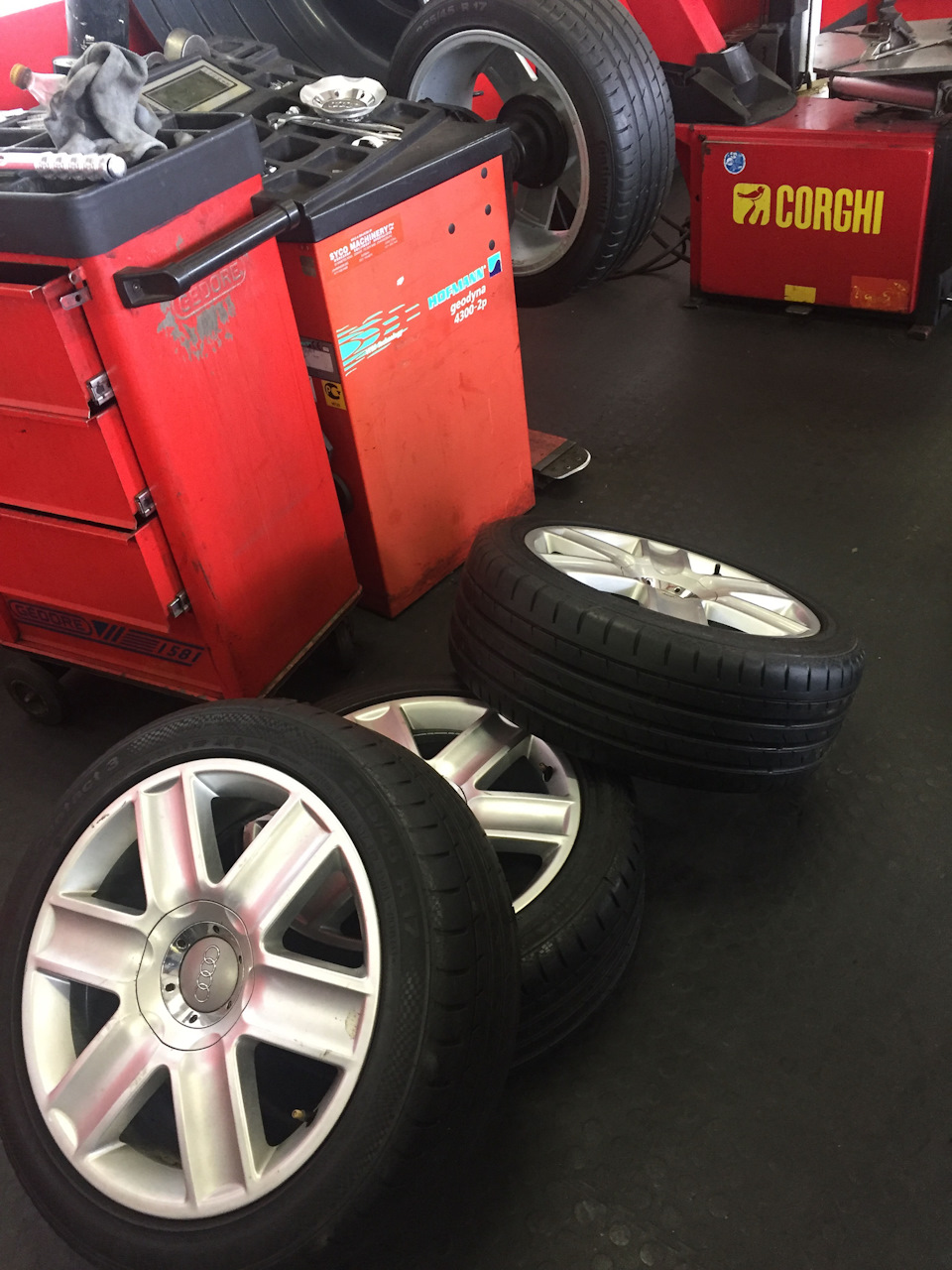 BBS R16 на R17 від Audi TT 5