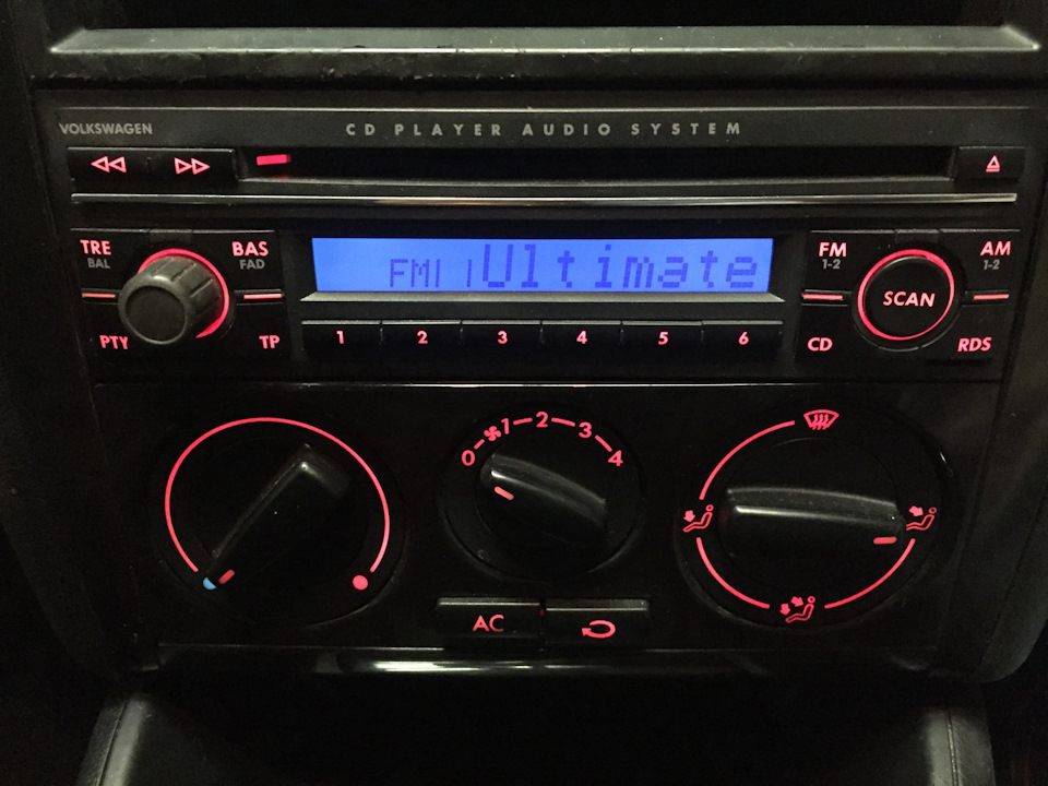 Заміна штатної голови на штатну голову+USB та AUX. 5