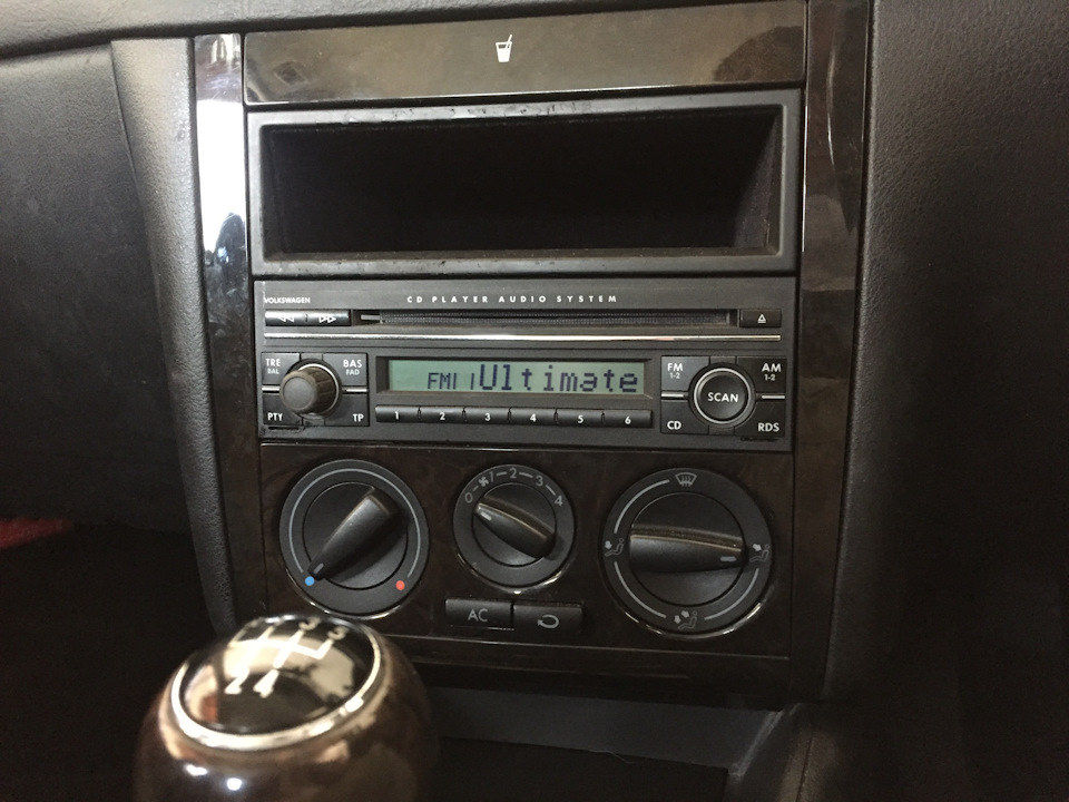 Заміна штатної голови на штатну голову+USB та AUX. 1