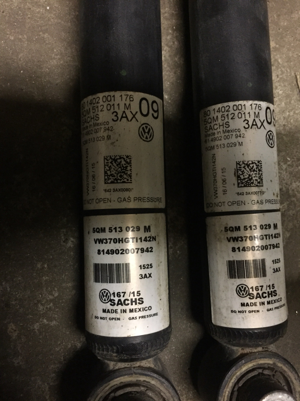 Амортизатори Bilstein b6 + мастило Rymax LeMans 5