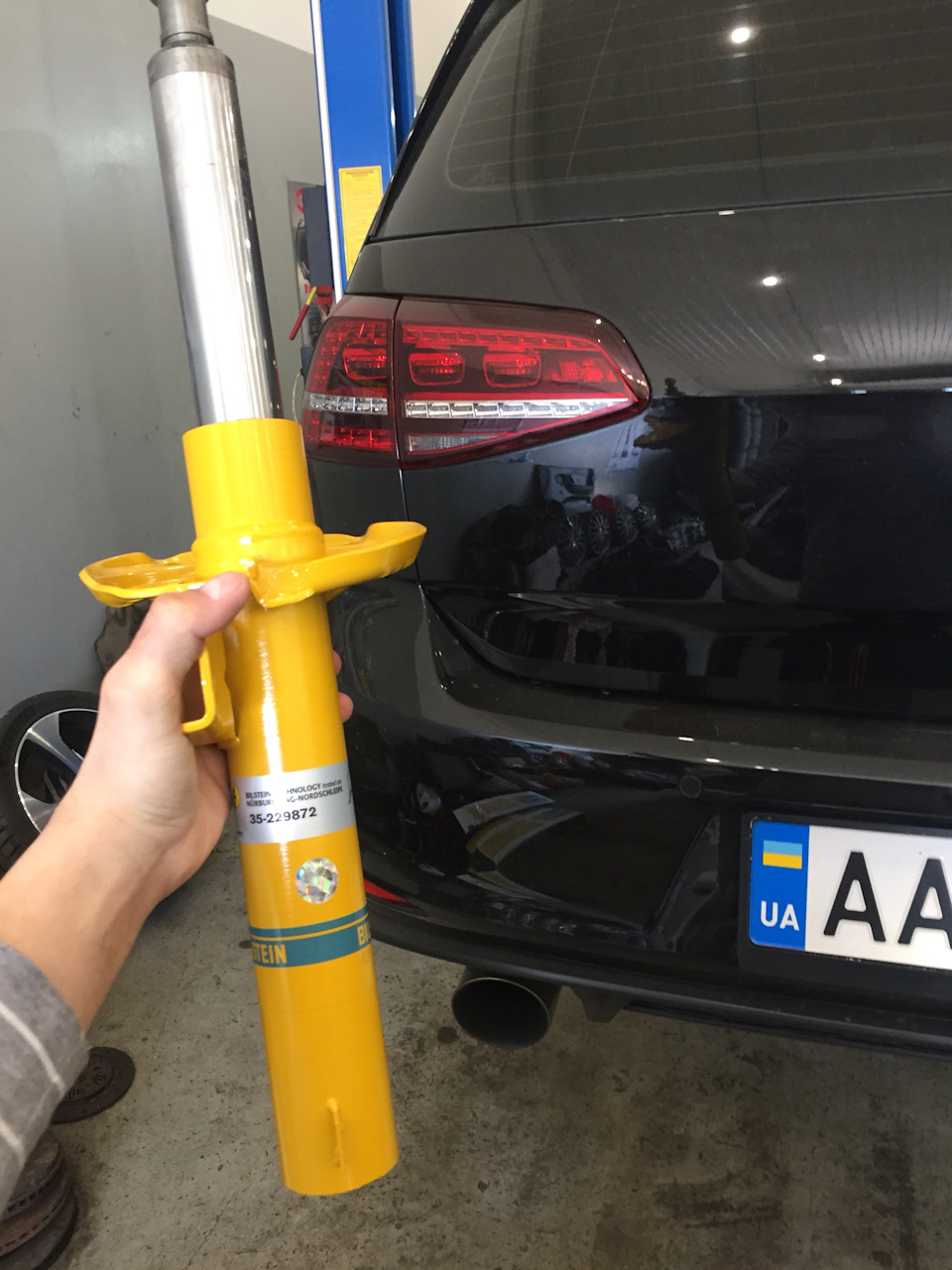 Амортизатори Bilstein b6 + мастило Rymax LeMans 1